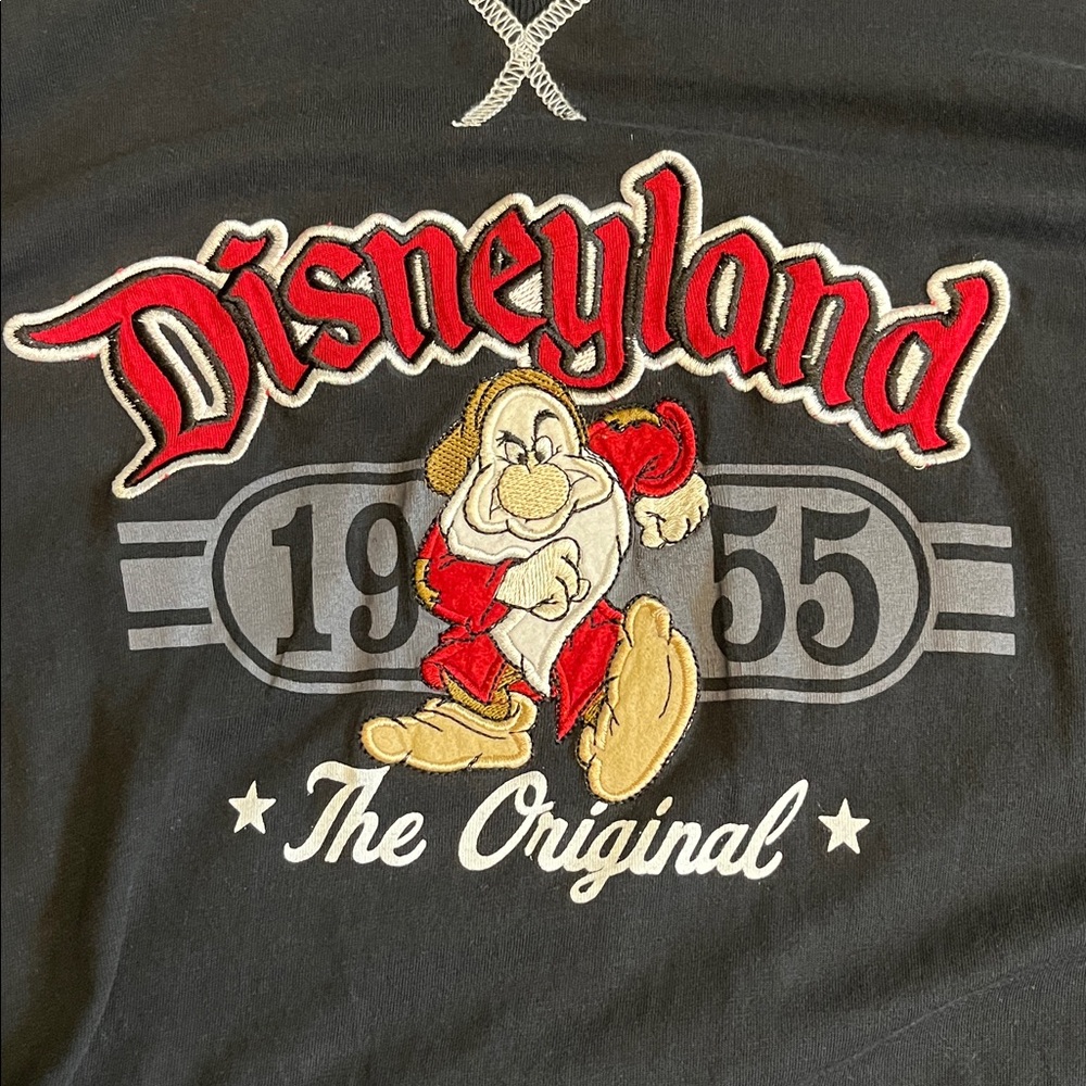 Disney Parks Disneyland Grumpy Embroidered Men’s XXL Long Sleeve Shirt - Picture 4 of 7